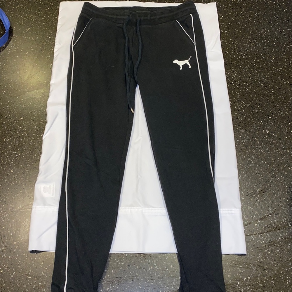 VS PINK Black Joggers XS
